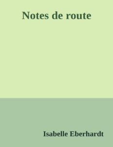 Couverture de Notes de route