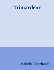 Couverture de Trimardeur