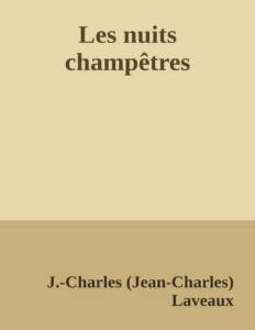 Couverture de Les nuits champêtres