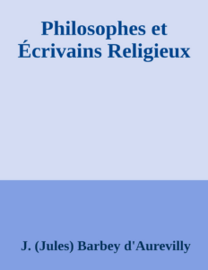 Couverture de Philosophes et Écrivains Religieux