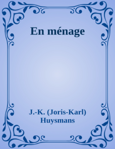 Couverture de En ménage