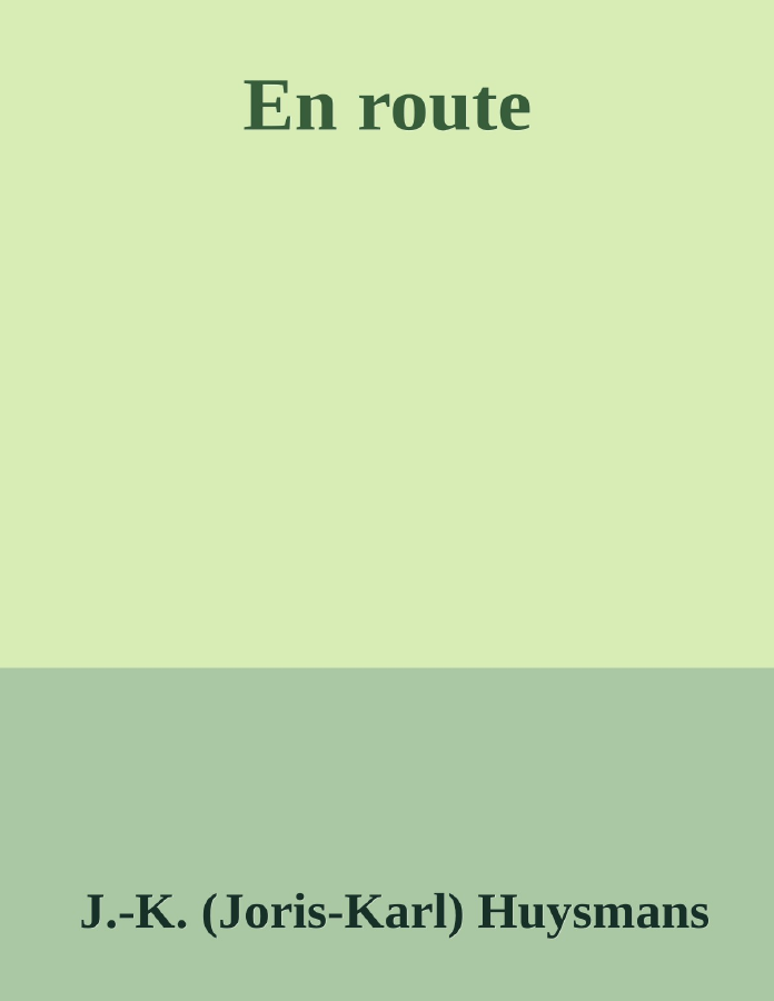 Couverture de En route