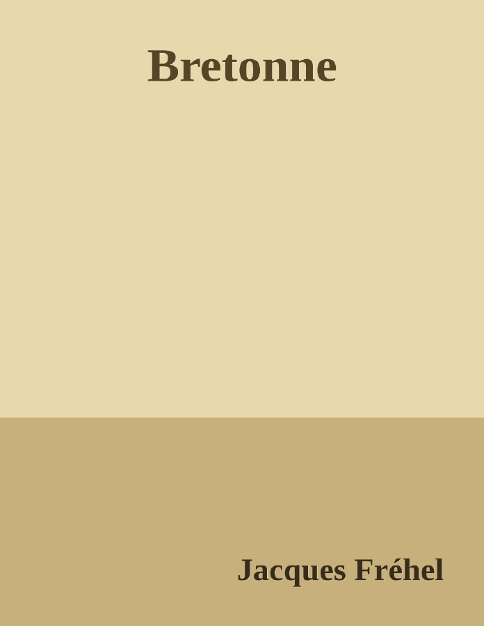 Couverture de Bretonne