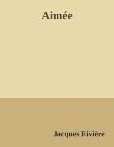 Couverture de Aimée