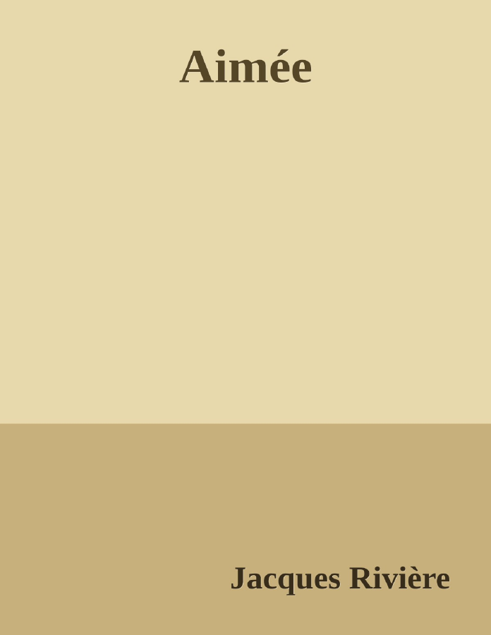 Couverture de Aimée