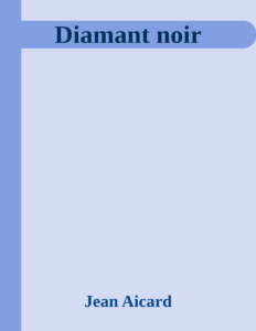 Couverture de Diamant noir