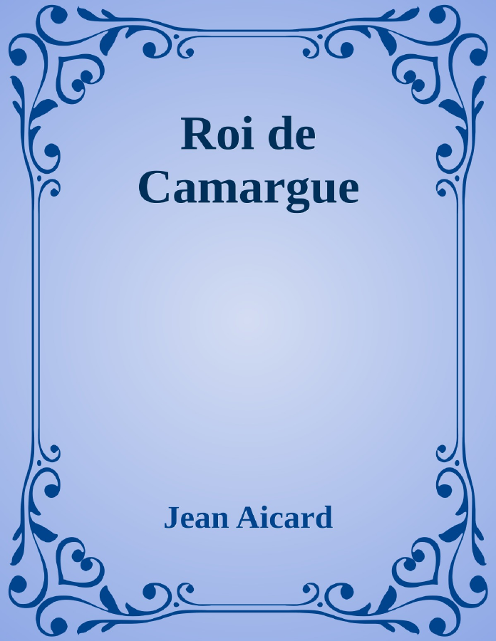 Couverture de Roi de Camargue