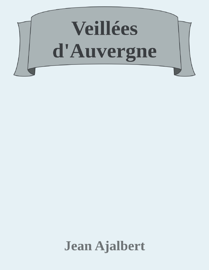Couverture de Veillées d'Auvergne