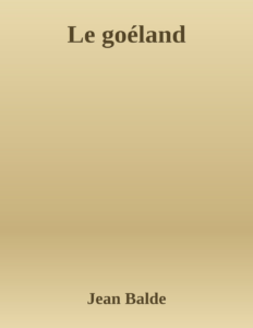 Couverture de Le goéland