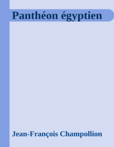 Couverture de Panthéon égyptien