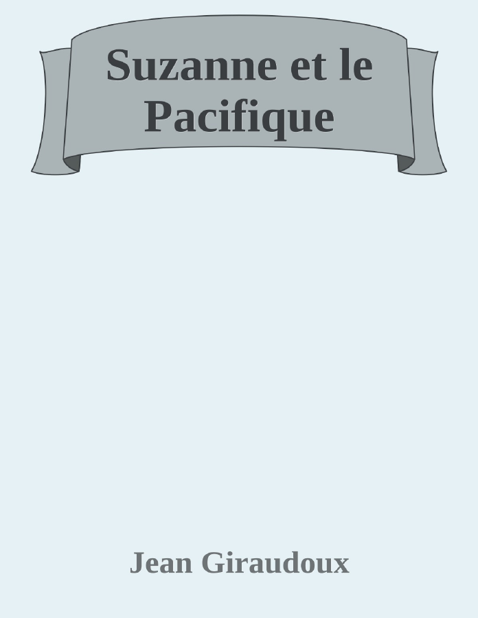 Couverture de Suzanne et le Pacifique