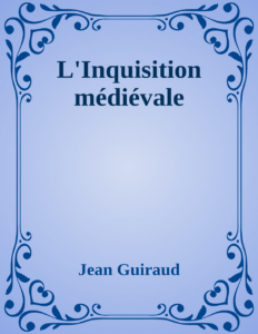Couverture de L'Inquisition médiévale