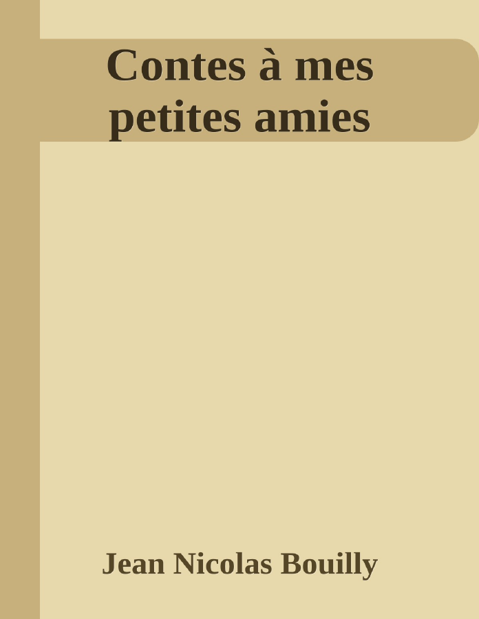 Couverture de Contes à mes petites amies