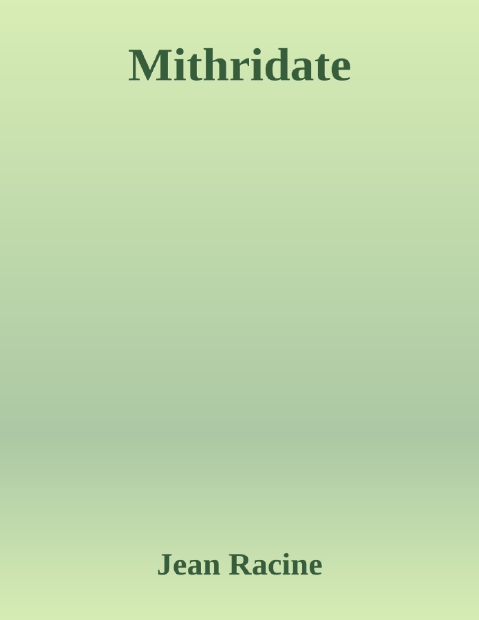Couverture de Mithridate