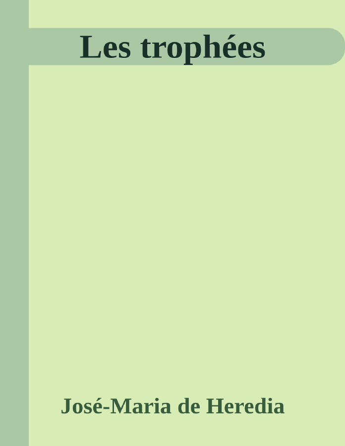 Couverture de Les trophées