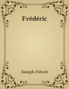 Couverture de Frédéric