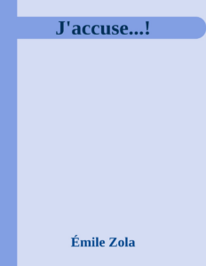 Couverture de J'accuse...!