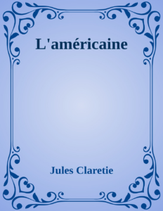 Couverture de L'américaine