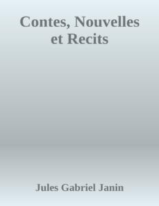Couverture de Contes, Nouvelles et Recits