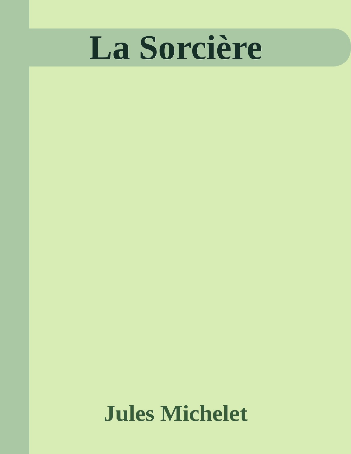 Couverture de La Sorcière