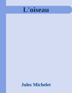 Couverture de L'oiseau