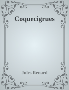 Couverture de Coquecigrues