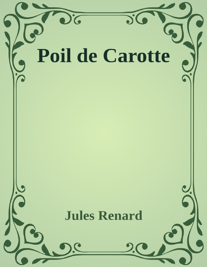 Couverture de Poil de Carotte