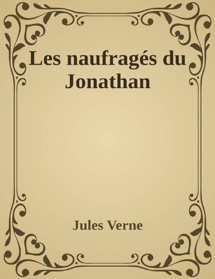Couverture de Les naufragés du Jonathan