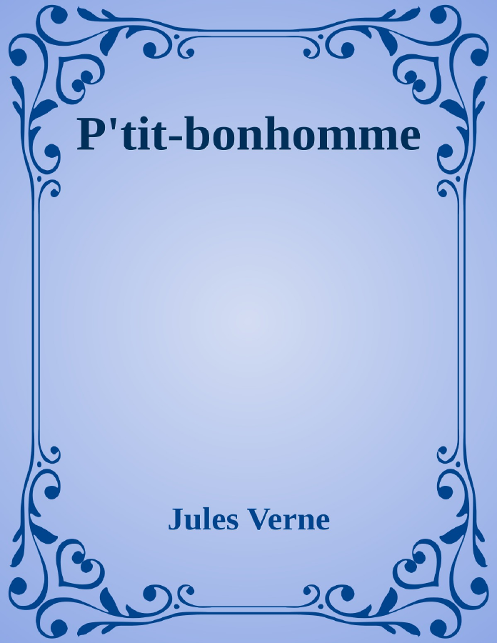 Couverture de P'tit-bonhomme