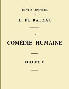 La Comedie Humaine 8211 Volume 05. Scenes De La Vie De