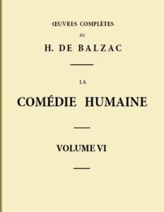 La Comedie Humaine 8211 Volume 06. Scenes De La Vie De