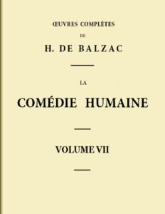 La Comedie Humaine 8211 Volume 07. Scenes De La Vie De