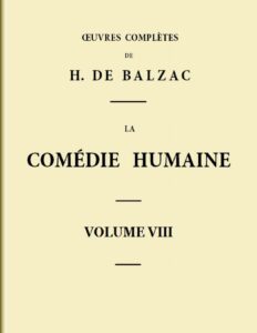 La Comedie Humaine 8211 Volume 08. Scenes De La Vie De