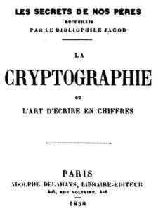 La Cryptographie Ou Lrsquoart Drsquoecrire En Chiffre