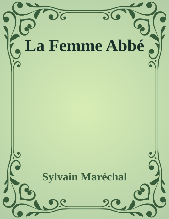 Couverture de La Femme Abbé