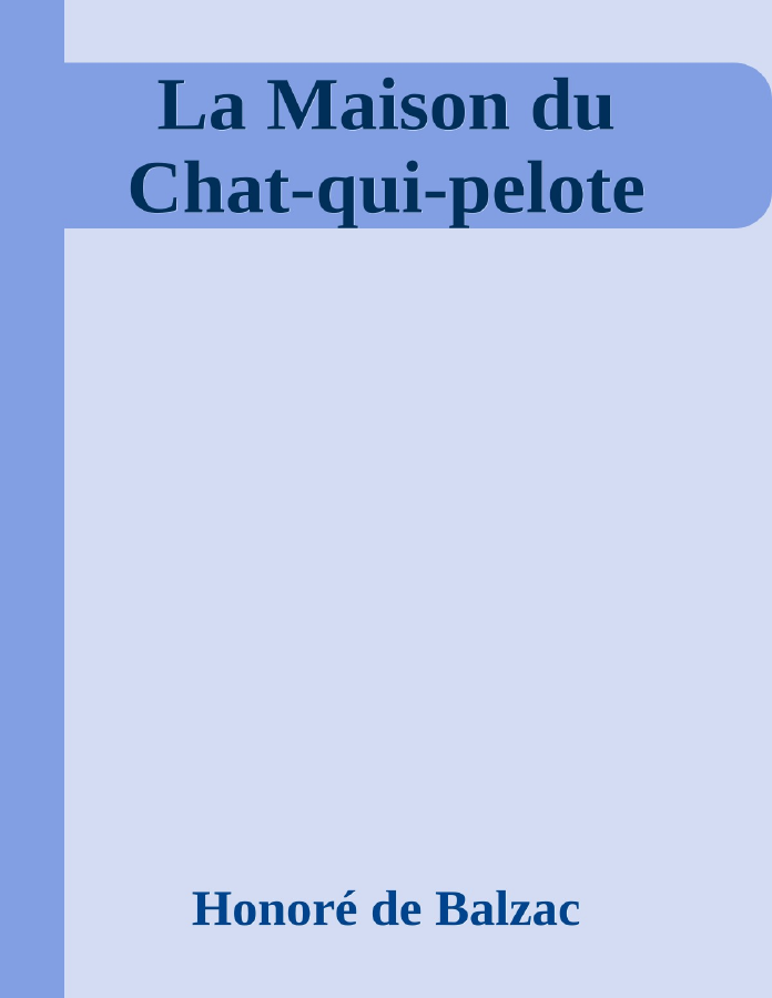 Couverture de La Maison du Chat-qui-pelote