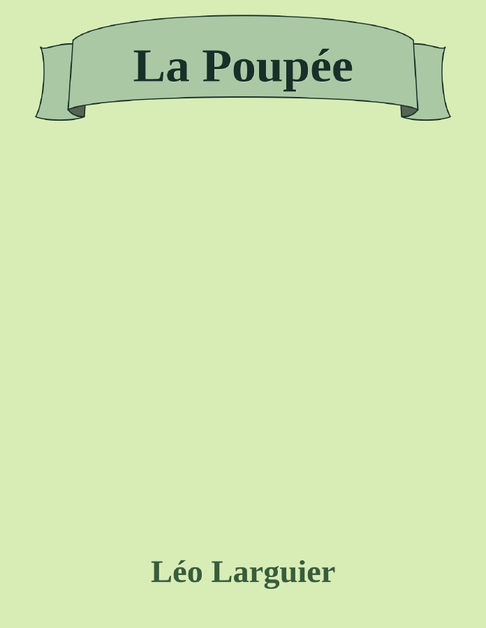 Couverture de La Poupée