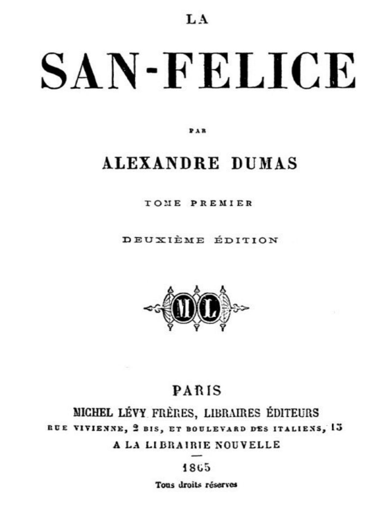 La San Felice Tome 01