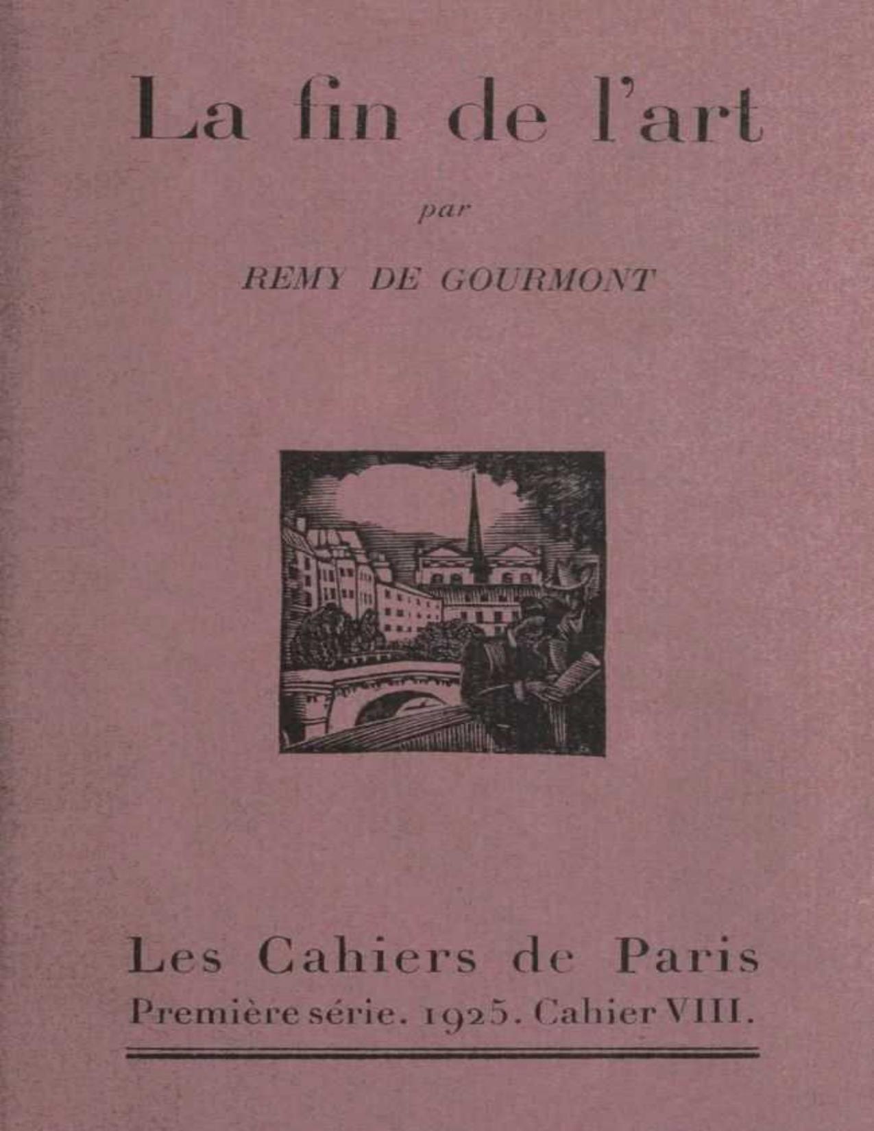 La Fin De Lrsquoart