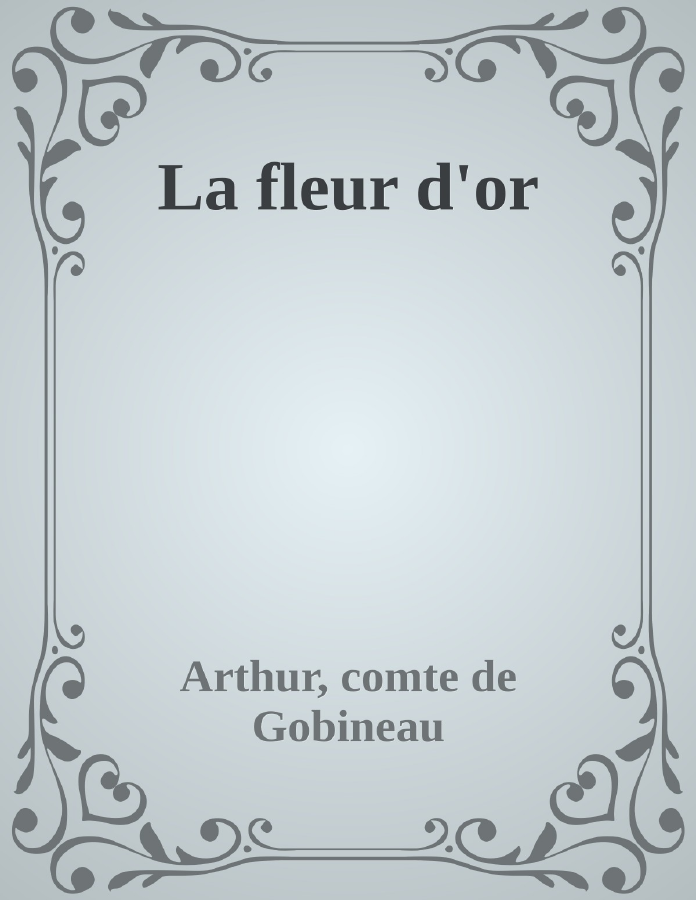 Couverture de La fleur d'or