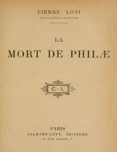 La Mort De Philae