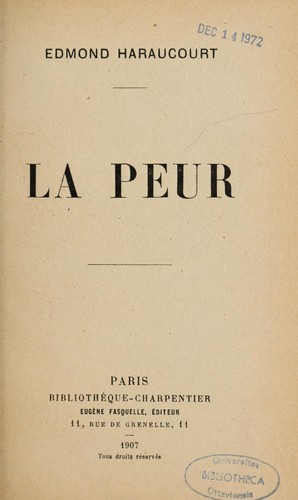 La Peur
