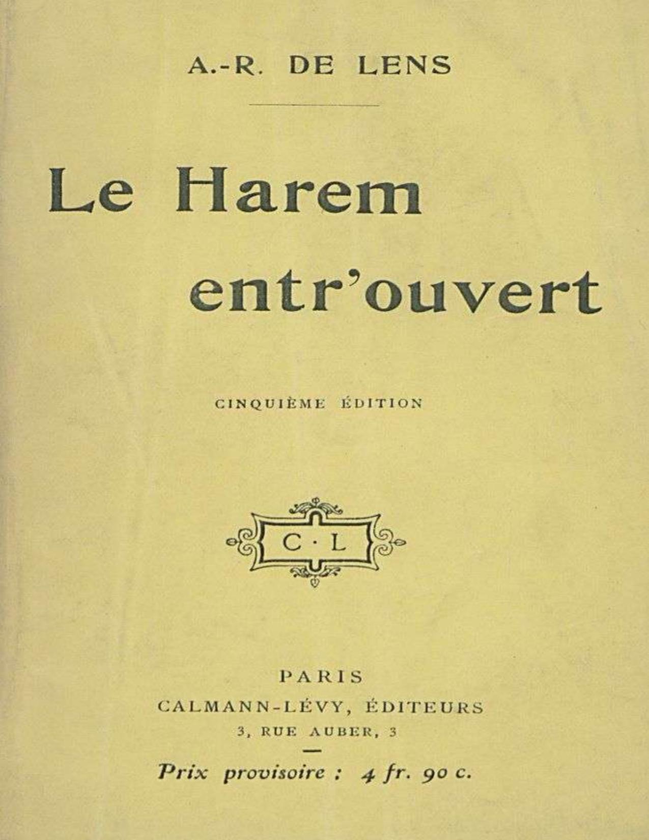 Le Harem Entrrsquoouvert