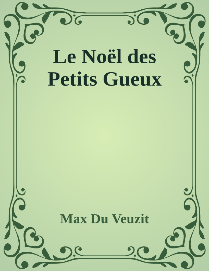 Couverture de Le Noël des Petits Gueux