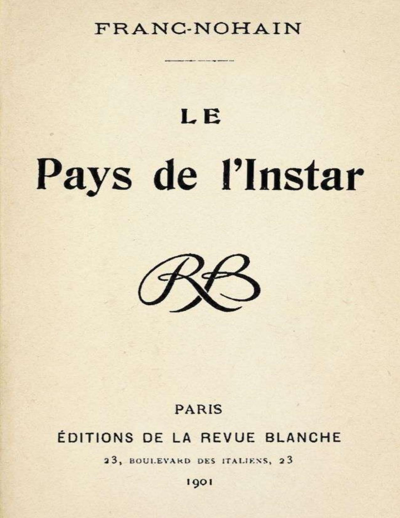 Le Pays De LrsquoInstar