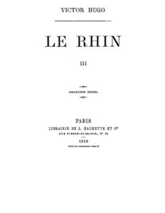 Le Rhin Tome III
