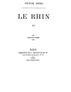 Le Rhin Tome IV