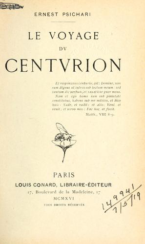 Le Voyage Du Centurion