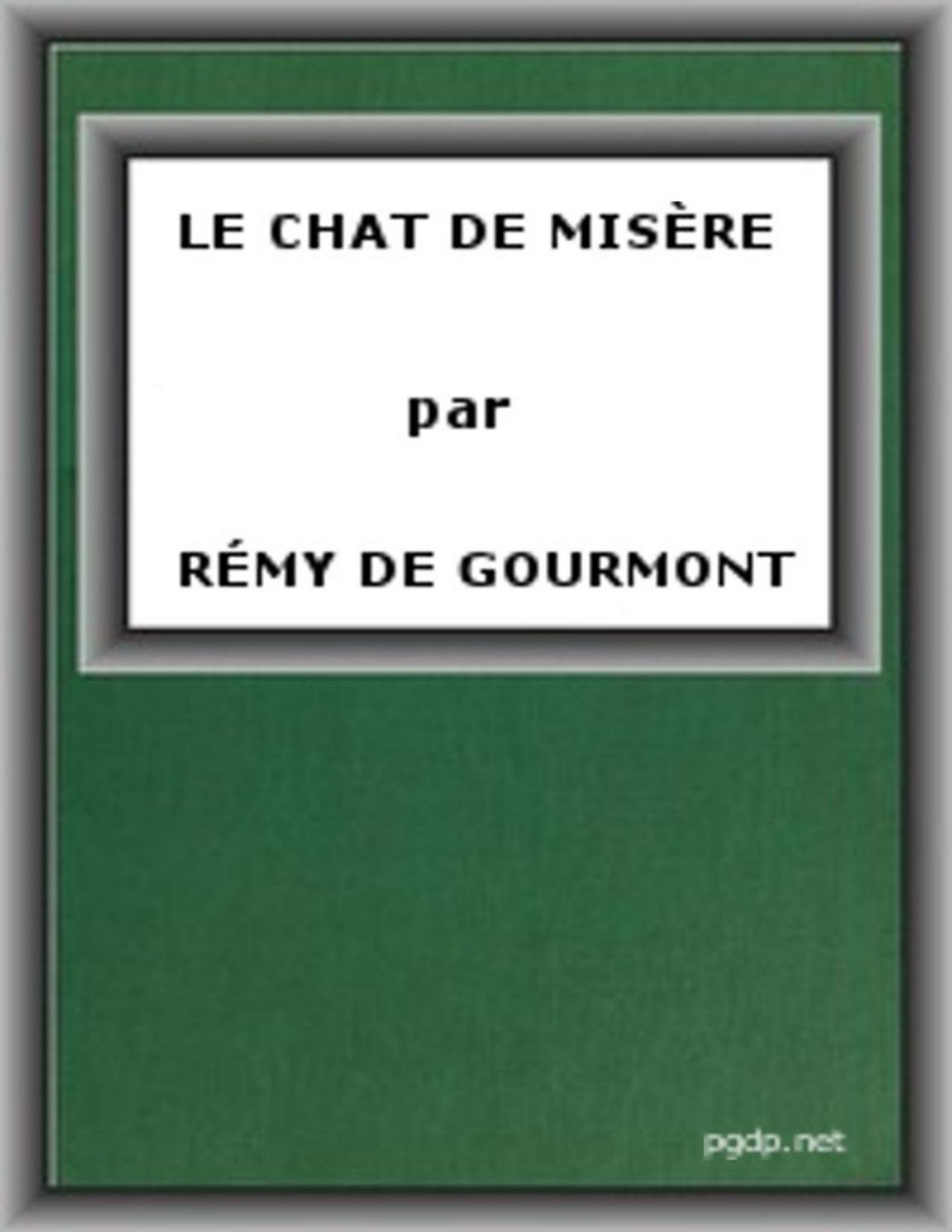 Le Chat De Misere Idees Et Images