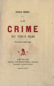 Le Crime Du Vieux Blas